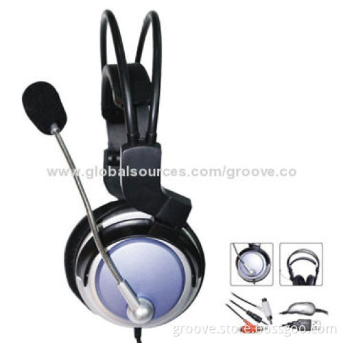 Wired Game Headset with 20 to 20,000Hz Frequency Response and 40mm Speaker